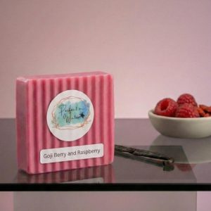 Home raspberry and gojo berry soap slice (2)